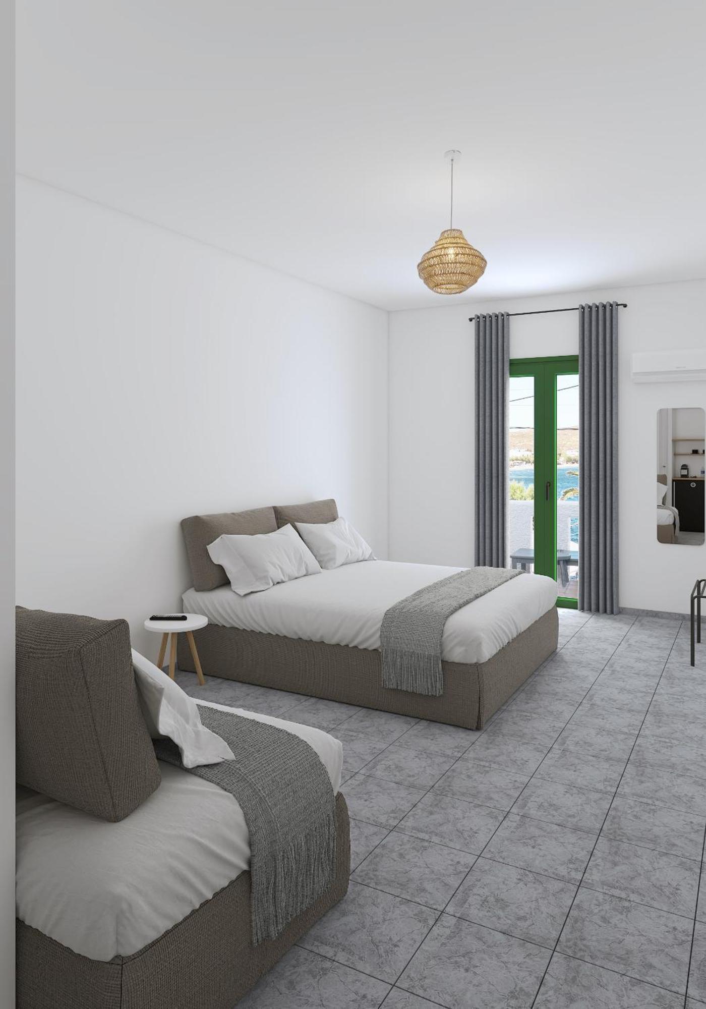 Eleios Hotel Serifos Livádi Kültér fotó